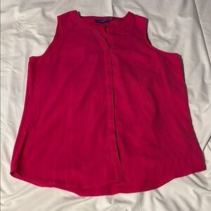 Apt. 9 Pink Sleeveless Boxy Blouse
